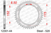 Corona AFAM 12301-44 in acciaio passo 520 YAMAHA TT 250 R 1993  -2004